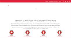 Desktop Screenshot of illinoisfoodhandlers.com